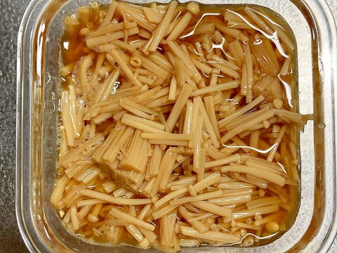 レンジで作る作り置き♪自家製なめたけ